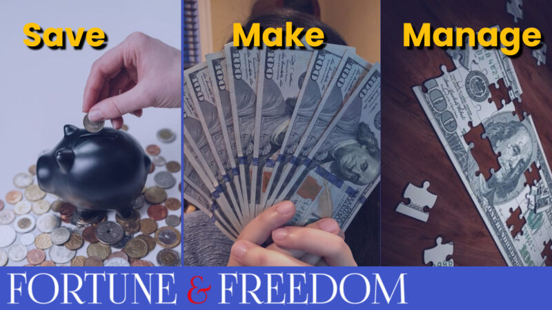 save money, money