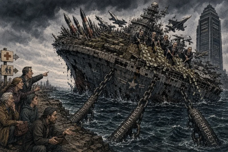 UK warship with military and cash thumbnail