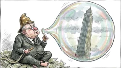 Peak bubble